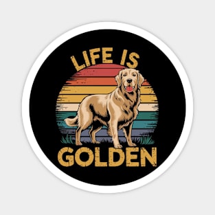 Golden-retriever Magnet